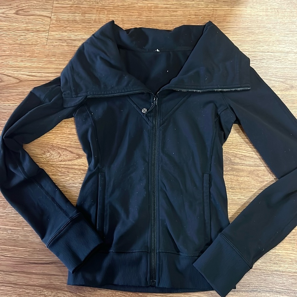 Lulu Lemon Black zip up